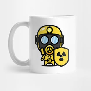 Nuclear researcher character Mug